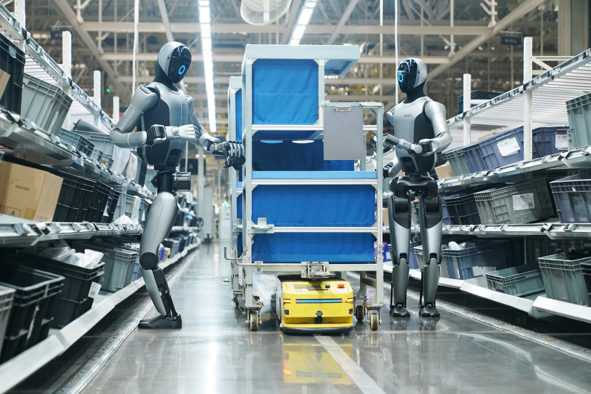 UBTECH — Manipulação de elevada carga